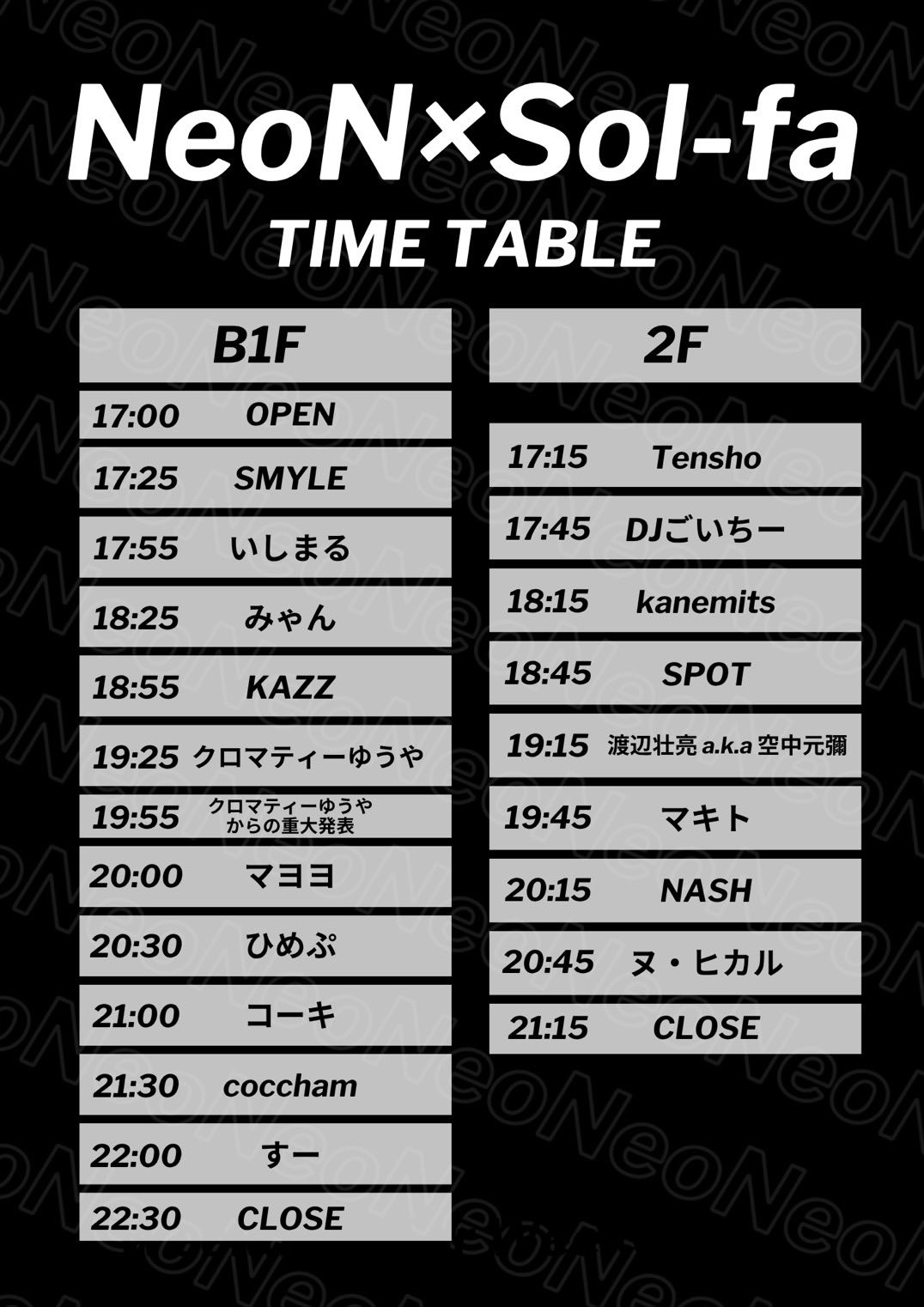 NeoN × Sol-fa